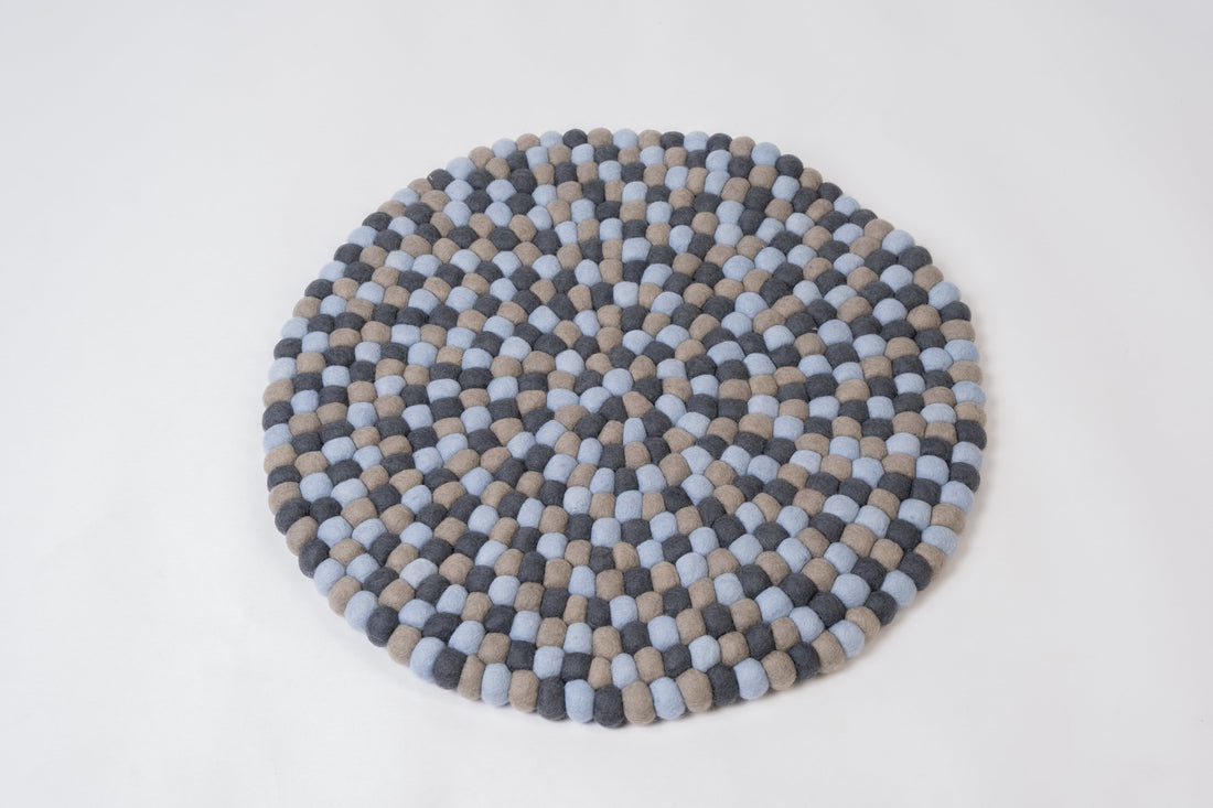 Where to Place a Felt Ball Rug for the Best Visual Impact