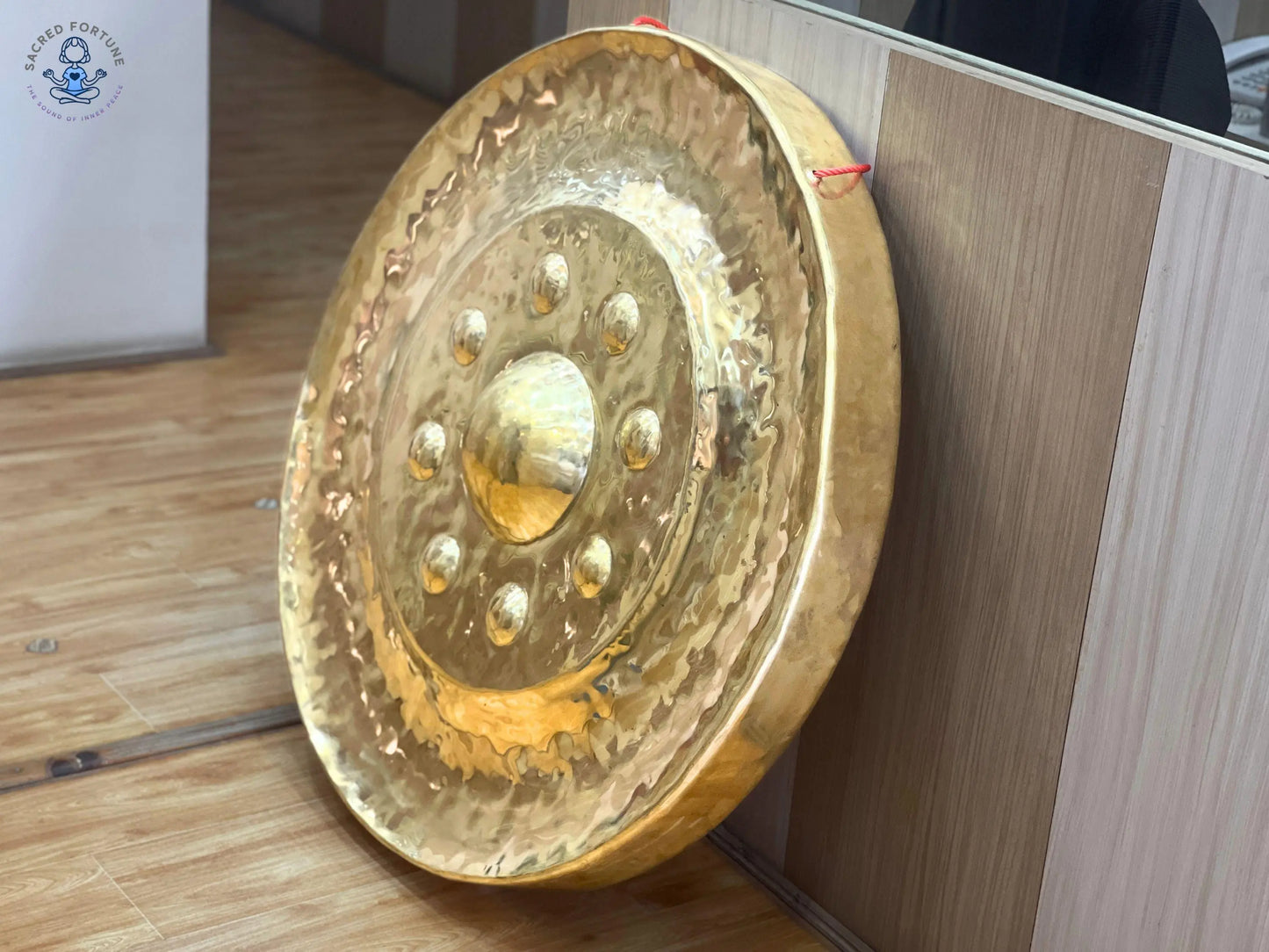 Large Handmade Nepalese Nipple Gong | Authentic Bronze Gong for Sound Healing & Meditation World Creation Crafts