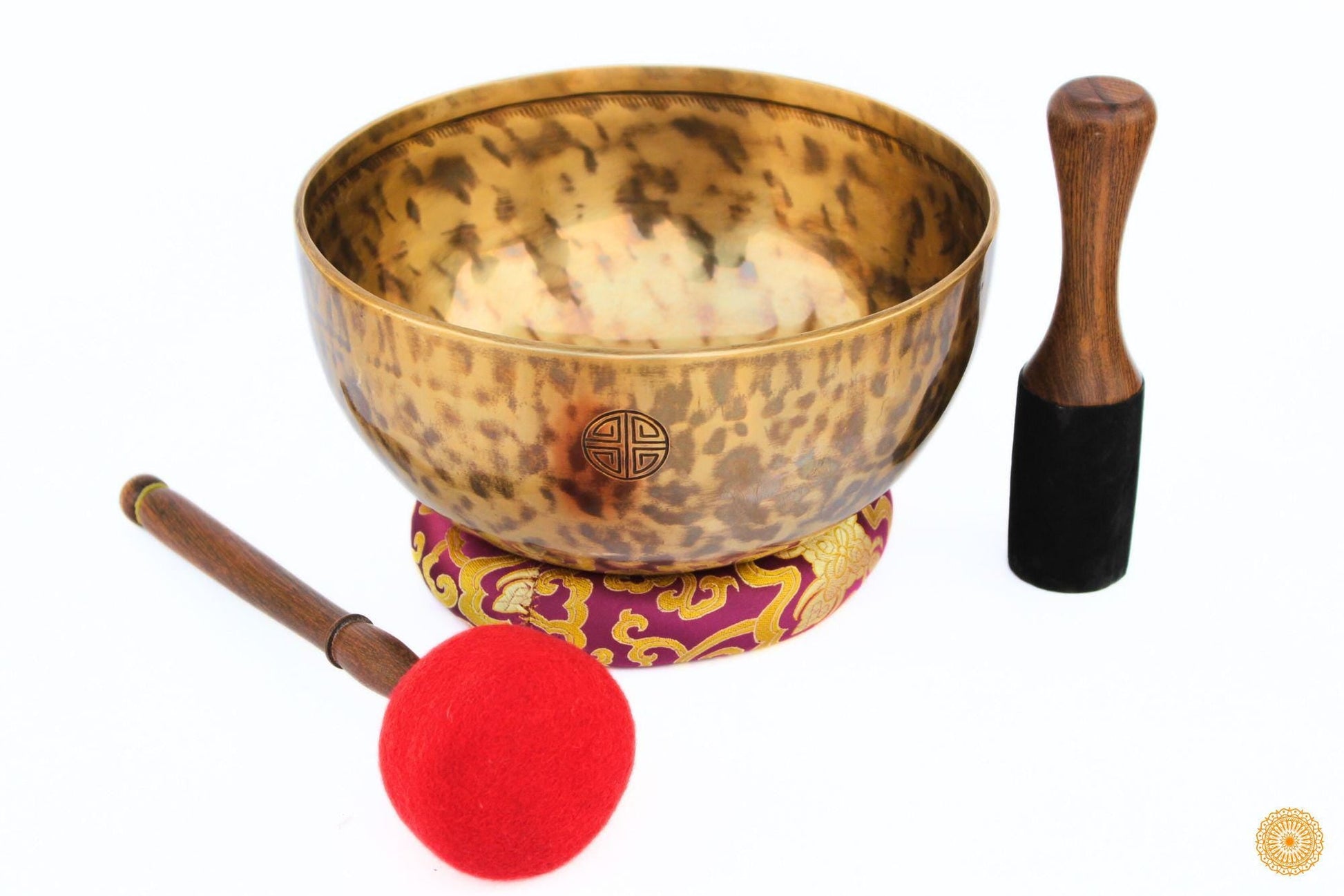 Full Moon Energy Singing Bowl – Chakra Healing and Meditation from Nepal- 4-24 Inches World Creation Crafts