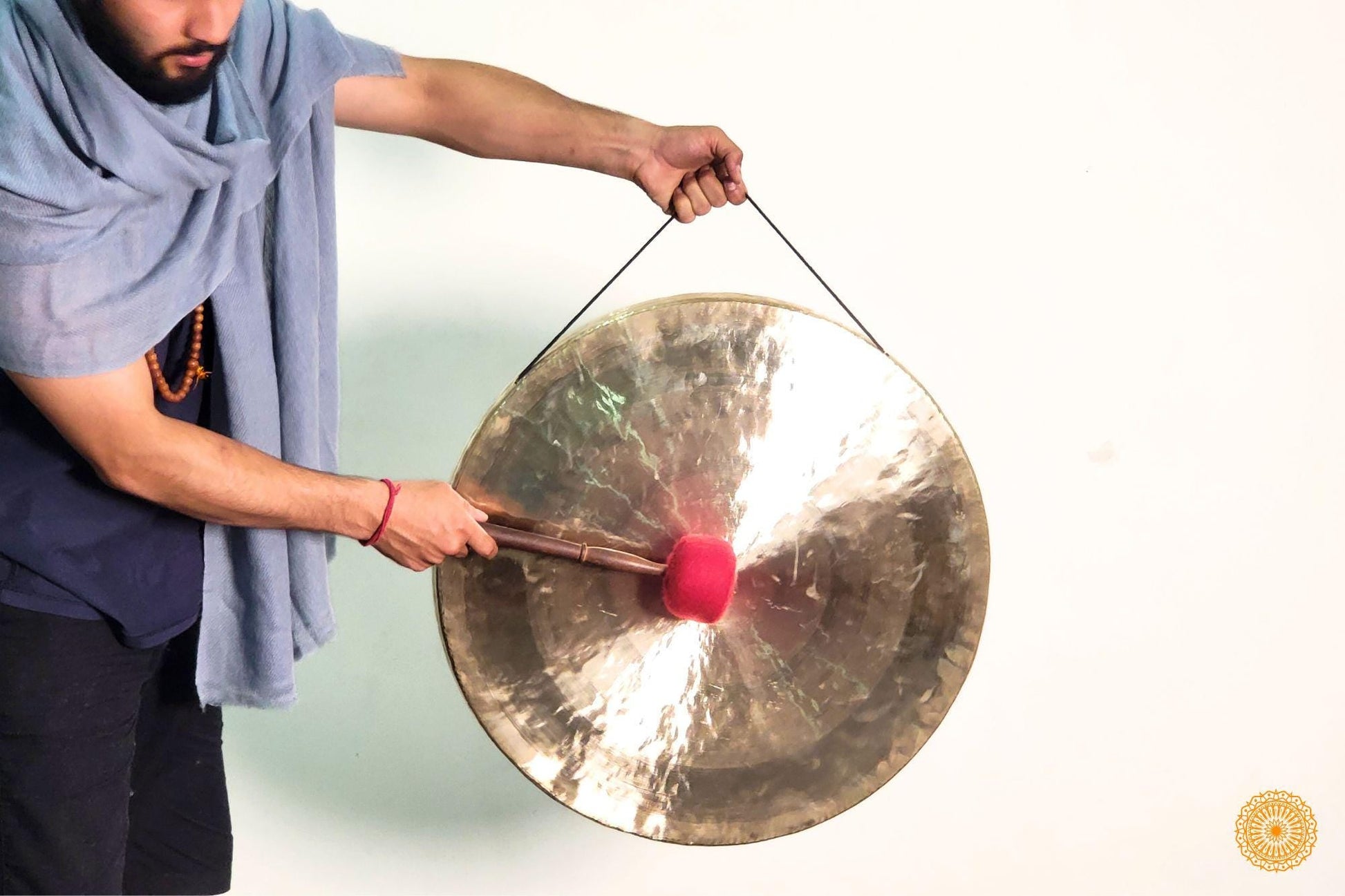 Unique and Shiny Specially Carved Tam Tam Nepali, Planetary, Healing Gong - Selected by Gong Master Arun World Creation Crafts