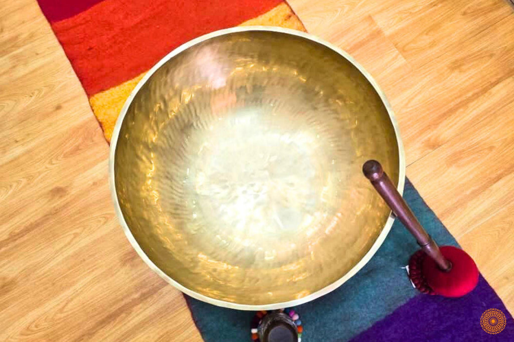 Large Hand Hammered Plain Tibetan Singing Bowls For Sound Bath, Healing, Meditation and Yoga Practices World Creation Crafts