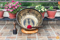 Handcrafted Buddha Feet Singing Bowl for Meditation and Healing - Large Tibetan Bowl with Deep Resonance, Perfect for Spiritual Practices World Creation Crafts