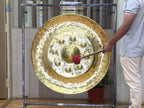 Large Handmade Nepalese Nipple Gong | Authentic Bronze Gong for Sound Healing & Meditation World Creation Crafts