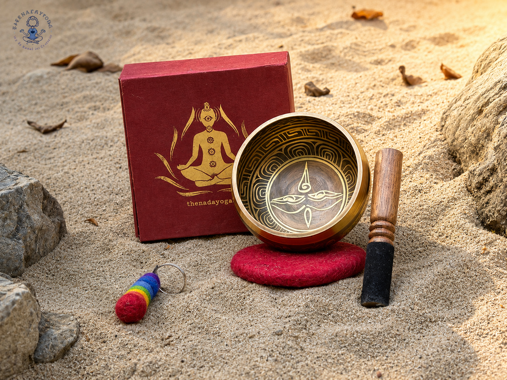 Tibetan Buddha Eye Singing Bowl – Handcrafted Meditation Bowl for Yoga, Mindfulness & Spiritual Healing