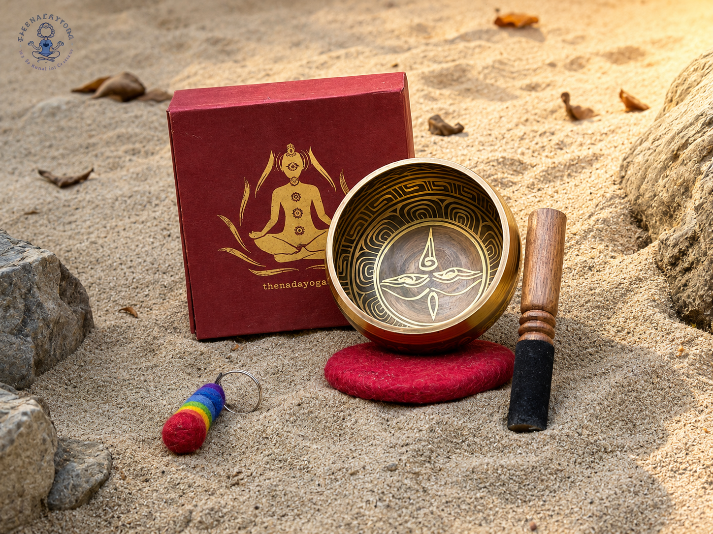 Tibetan Buddha Eye Singing Bowl – Handcrafted Meditation Bowl for Yoga, Mindfulness & Spiritual Healing