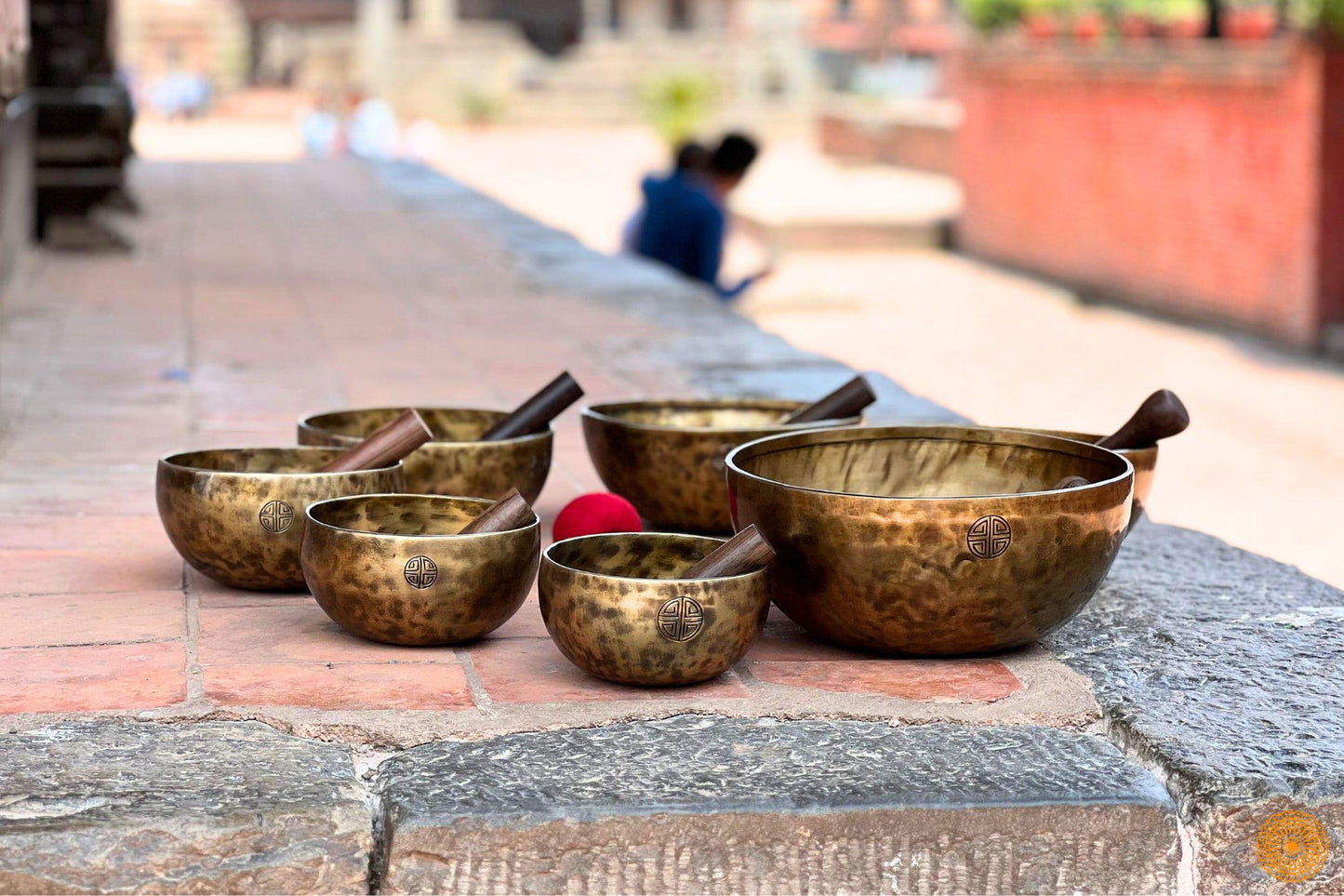 Full Moon Singing Bowl- Set of Seven Chakra Tuned Bowl- Made With Full Moon Energy For Chakra Healing and Meditation World Creation Crafts