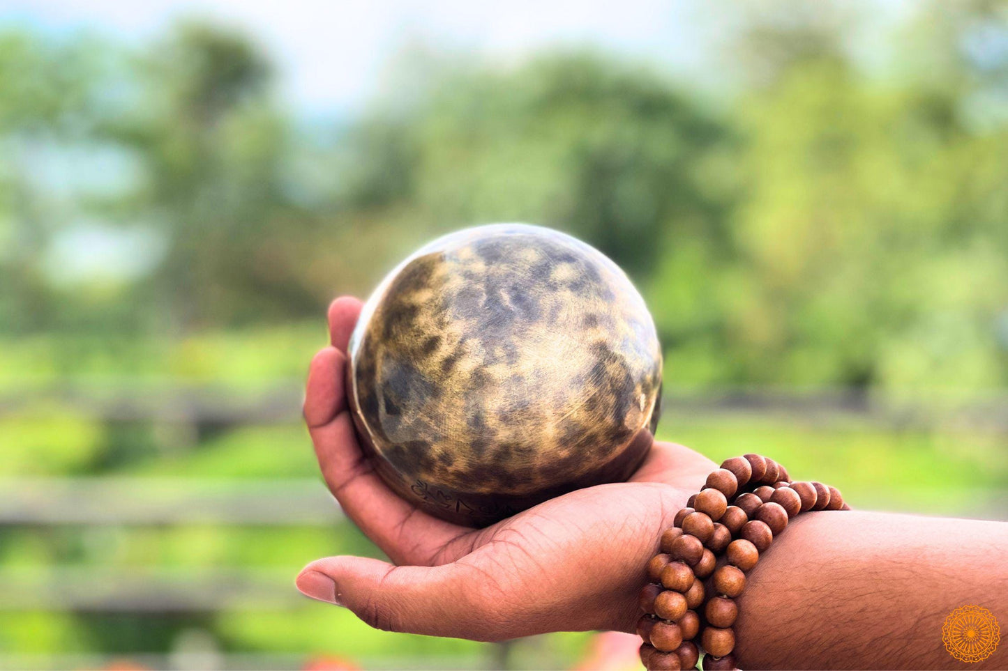 6 inch Full Moon Singing Bowl - Tibetan Spiritual Himalayan Healing Singing Bowls - Meditation, Therapy, Chakra Healing – Gift