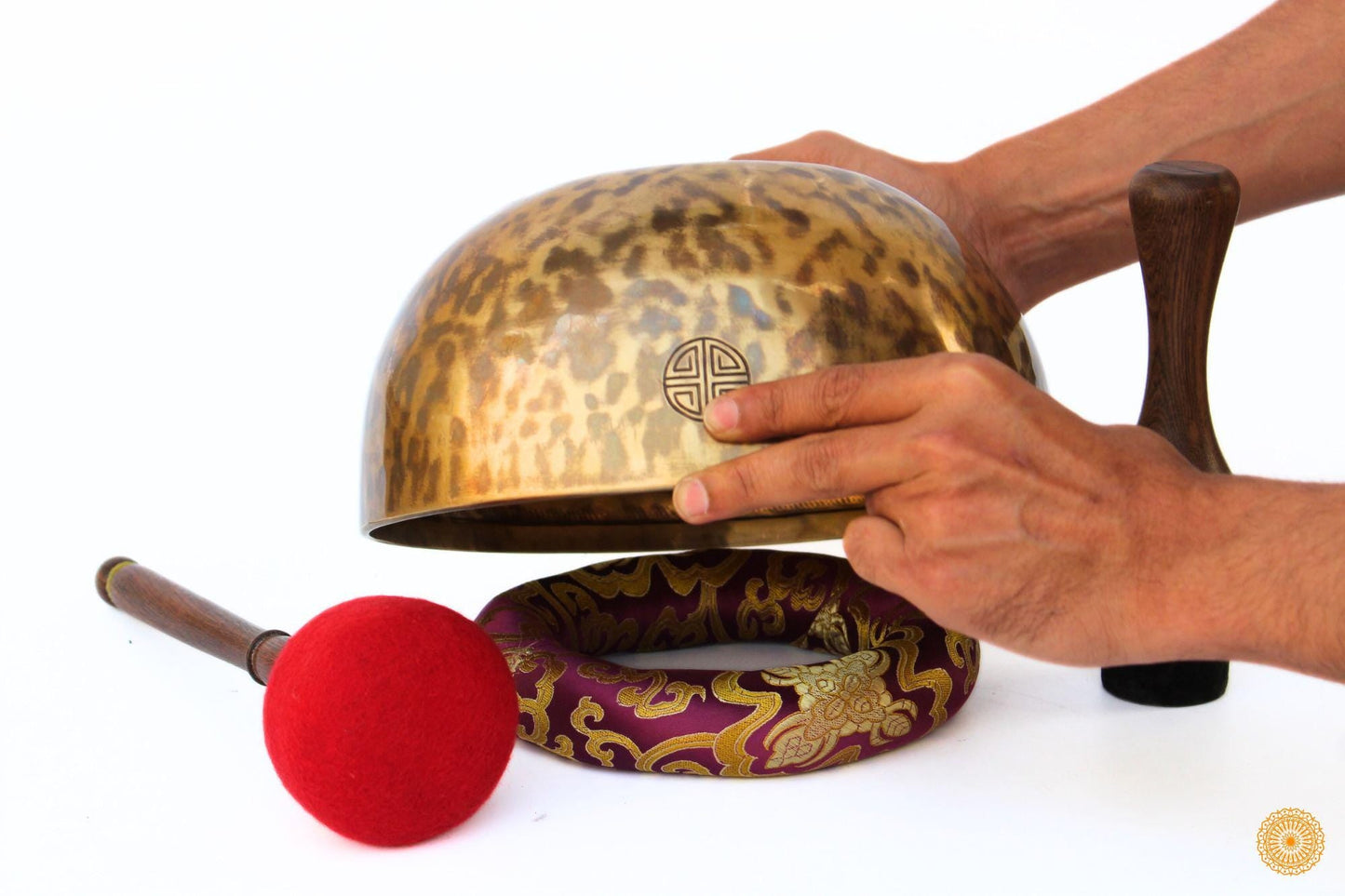 Full Moon Energy Singing Bowl – Chakra Healing and Meditation from Nepal- 4-24 Inches World Creation Crafts