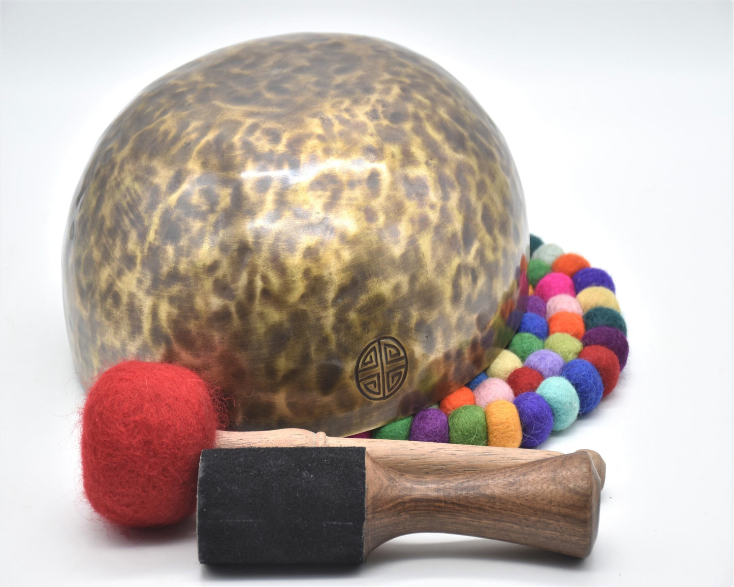 Full Moon Singing Bowl, 9 inch Handmade, Sound Bath, Tibetan Bowl, Yoga, and Relaxation