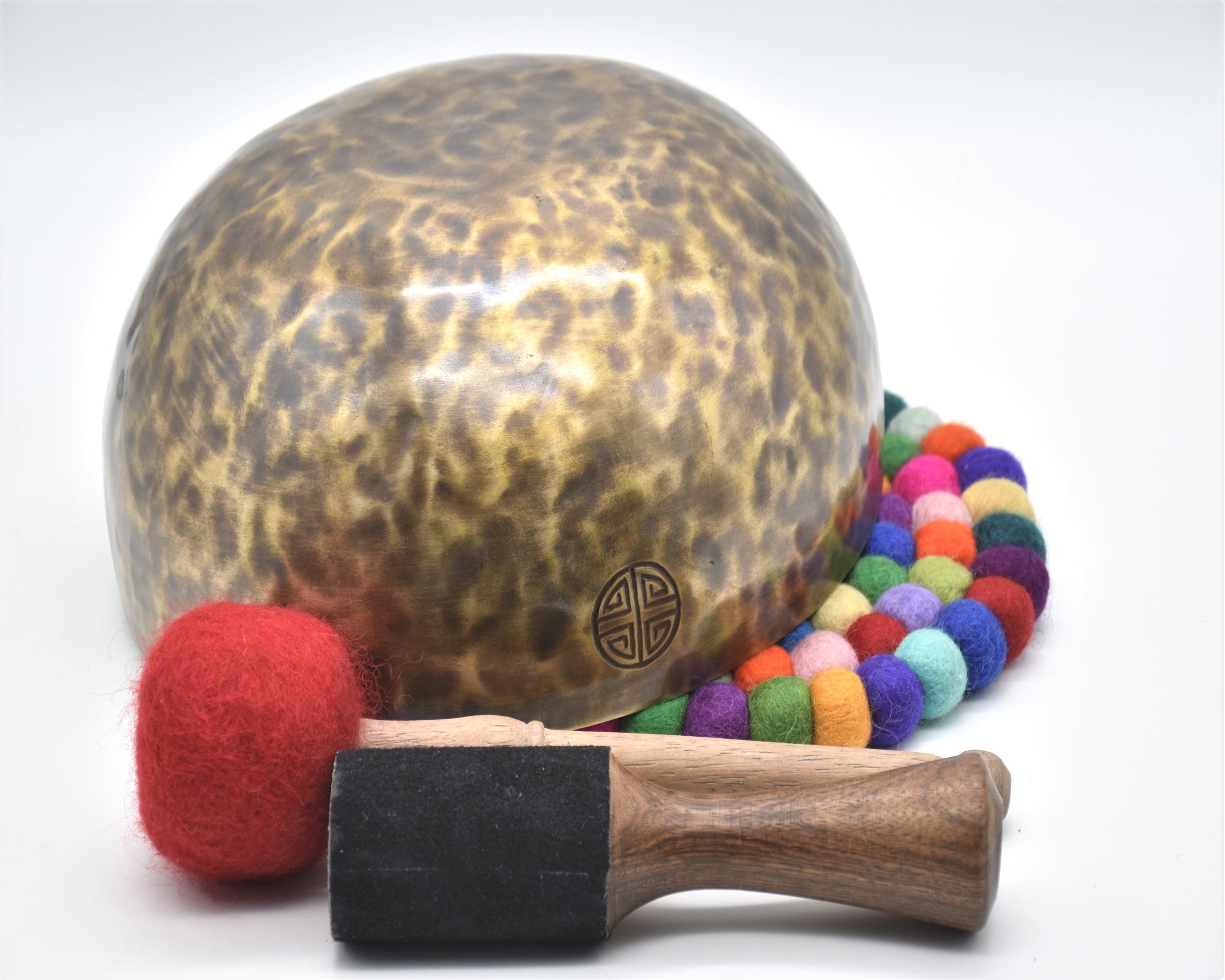 Full Moon Singing Bowl, 9 inch Handmade, Sound Bath, Tibetan Bowl, Yoga, and Relaxation