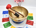 12 Inch Tibetan Singing Bowl: Handmade Peace Bowl for Sound Bath