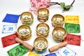 Chakra Singing Bowl Set: Tibetan Healing Bowls for Meditation