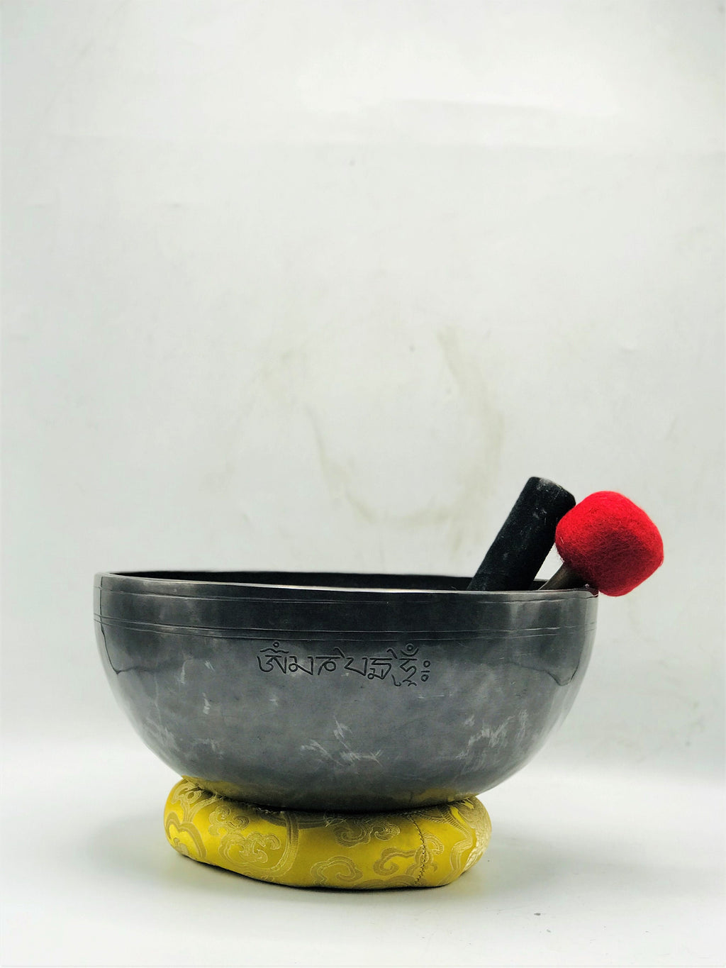 10 Inch Handmade Singing Bowl: Seven Chakra Design, Meditation Sound Bath
