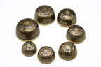 Handmade Tibetan Singing Bowl Set: Antique Design, Meditation Healing