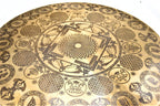 Large Temple Gong Bell: Handmade Tibetan Sound Healing (70cm)