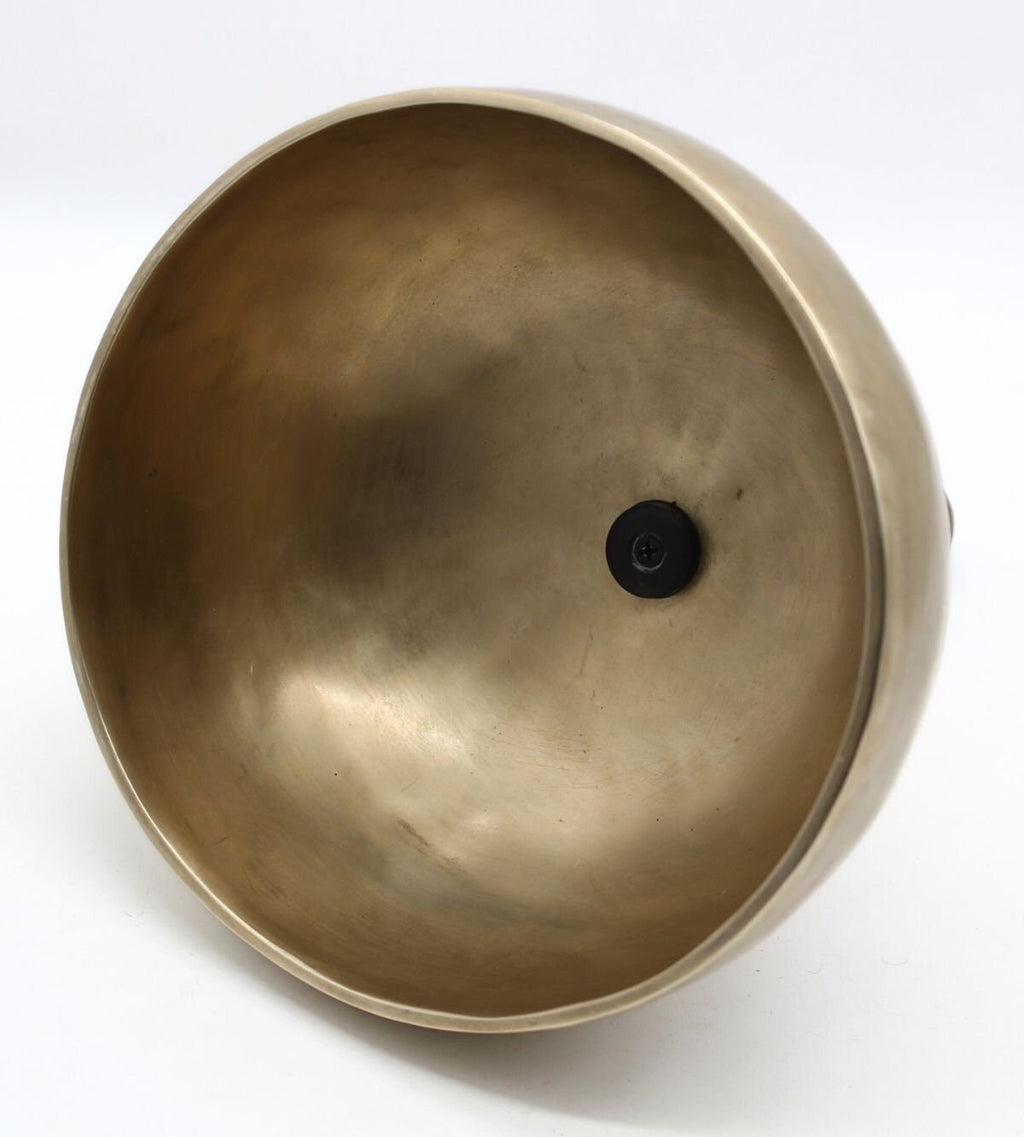 8 Inch Chakra Balancing Singing Bowl: Handmade Tibetan Bowl with Mallet