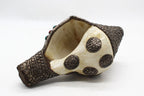 Antique Engraved Sankha Conch Shell – Hindu Vishnu Instrument