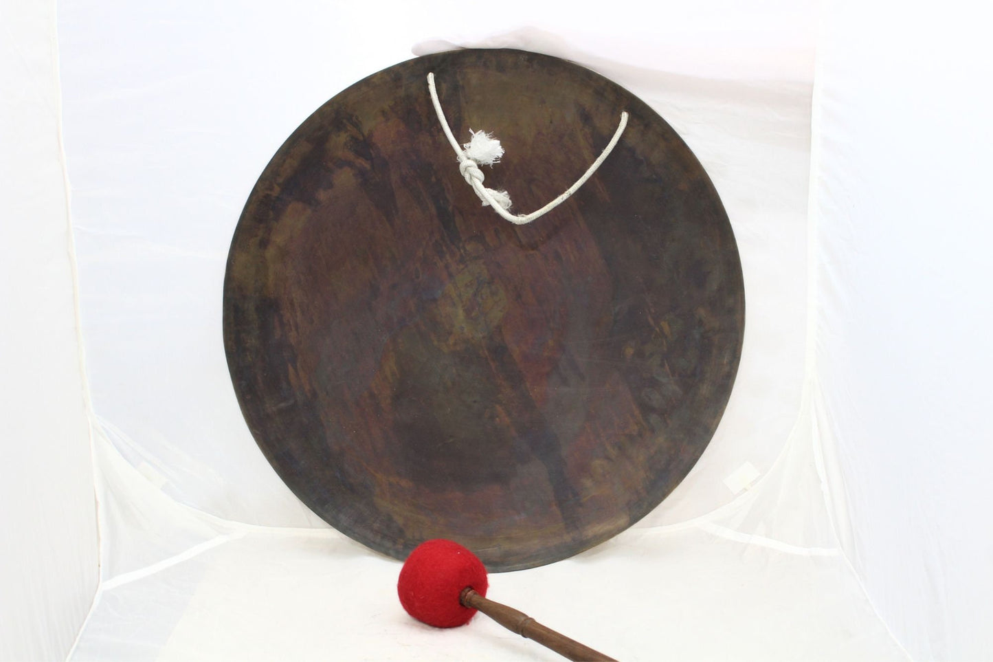 Handcrafted 50cm Sound Healing Gong: Tibetan Gong Bell with Mallet