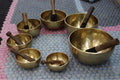 Set of 7 - Chakra Singing Bowl Set: Authentic Tibetan Healing Bowls, Handmade in Nepal