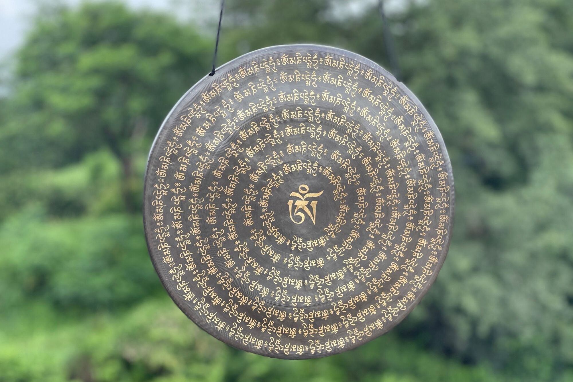 Handmade Tibetan Gong: Sound Healing Meditation, Yoga Bell
