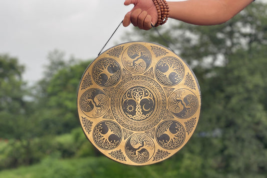 Handmade Tree of Life Gong: Seven Metal Sound Healing