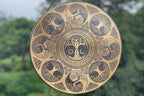 Handmade Tree of Life Gong: Seven Metal Sound Healing