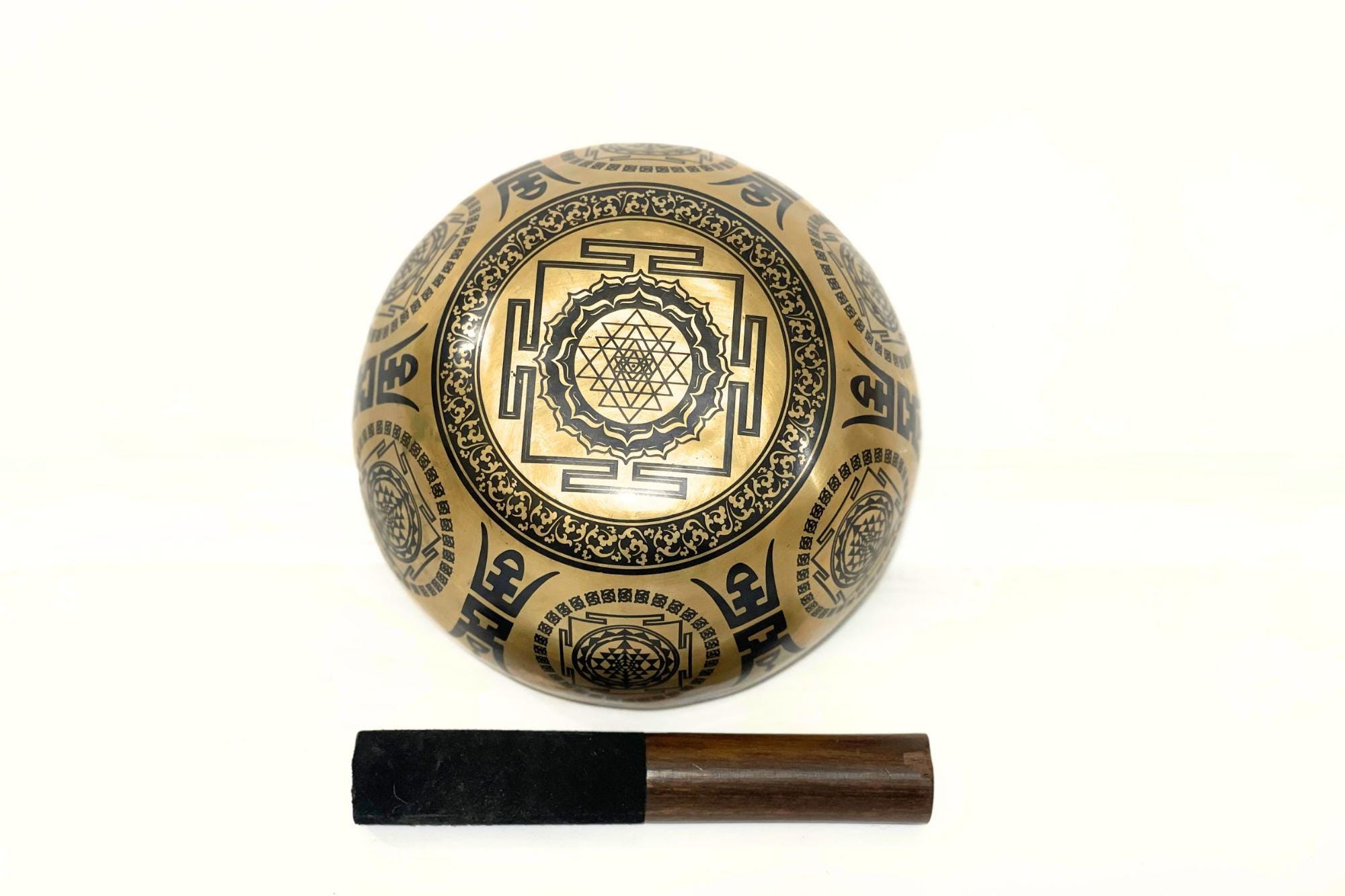 Handmade Tibetan Singing Bowl – Chakra, Yab-Yum, Tree of Life Designs