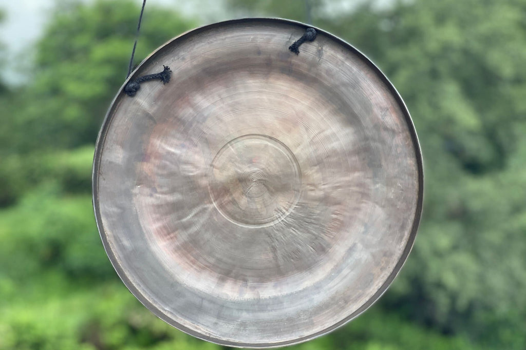 Handmade Tibetan Gong: Sound Healing Meditation, Yoga Bell