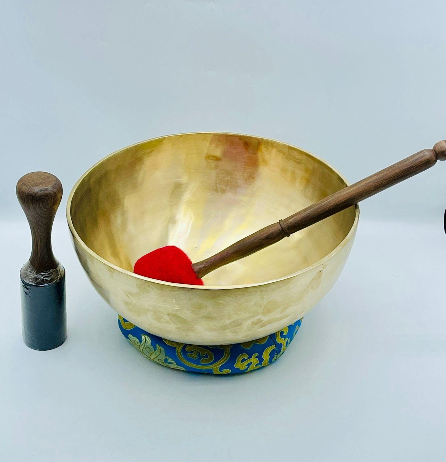 10-Inch Handmade Singing Bowl | Meditation Sound Healing, Long Resonance