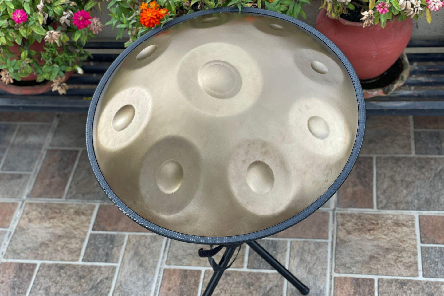 Celestial Steel Handpan Drum: Sound Healing, Meditation Instrument