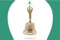 Tibetan Bell– Handmade 7 Metal Buddhist Ritual Bell for Meditation, Sound Healing & Ceremonies The Nada Yoga