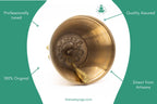 Tibetan Bell– Handmade 7 Metal Buddhist Ritual Bell for Meditation, Sound Healing & Ceremonies The Nada Yoga