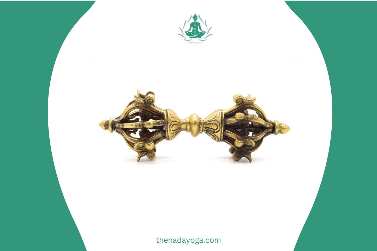 Handmade Tibetan Bajra – 7 Metal Buddhist Ritual for Meditation, Sound Healing & Spiritual Ceremonies The Nada Yoga