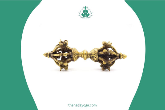 Handmade Tibetan Bajra – 7 Metal Buddhist Ritual for Meditation, Sound Healing & Spiritual Ceremonies The Nada Yoga