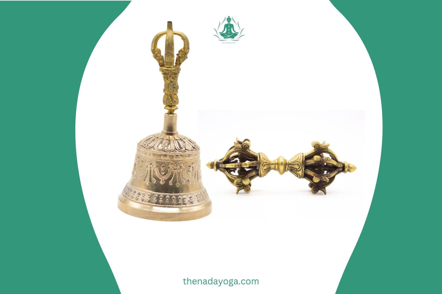 Handmade Tibetan Bajra – 7 Metal Buddhist Ritual for Meditation, Sound Healing & Spiritual Ceremonies The Nada Yoga