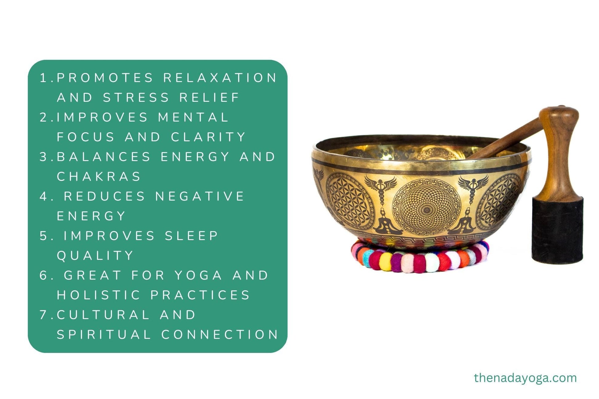 Handcrafted Buddha Feet Singing Bowl – Meditation, Sound Healing The Nada Yoga