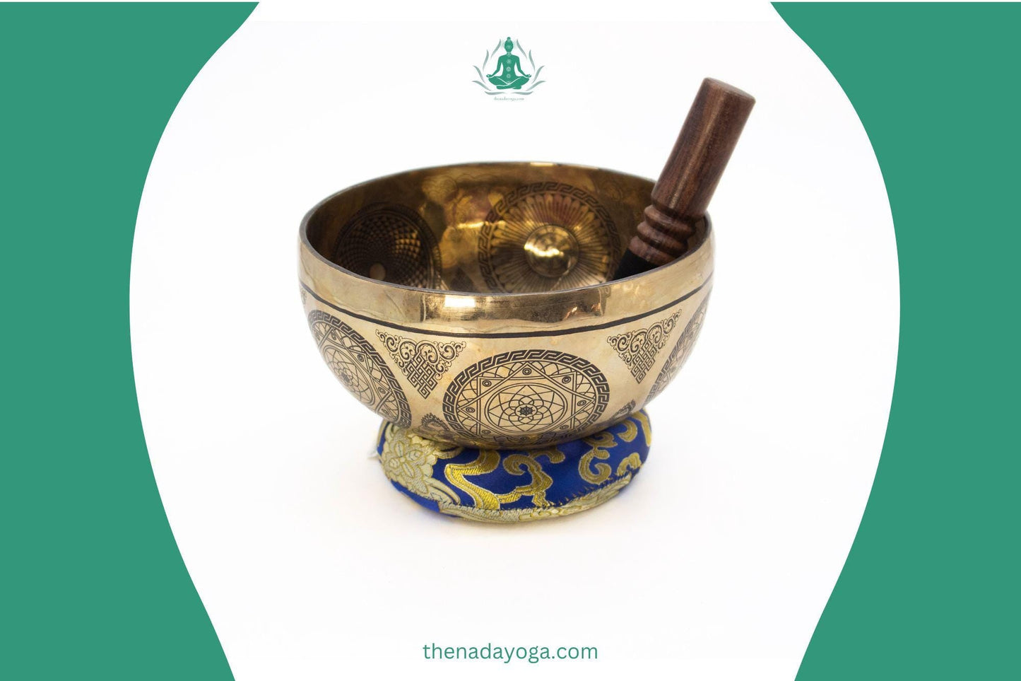 Handmade Tibetan Singing Bowl – Bronze Chime for Yoga Meditation The Nada Yoga