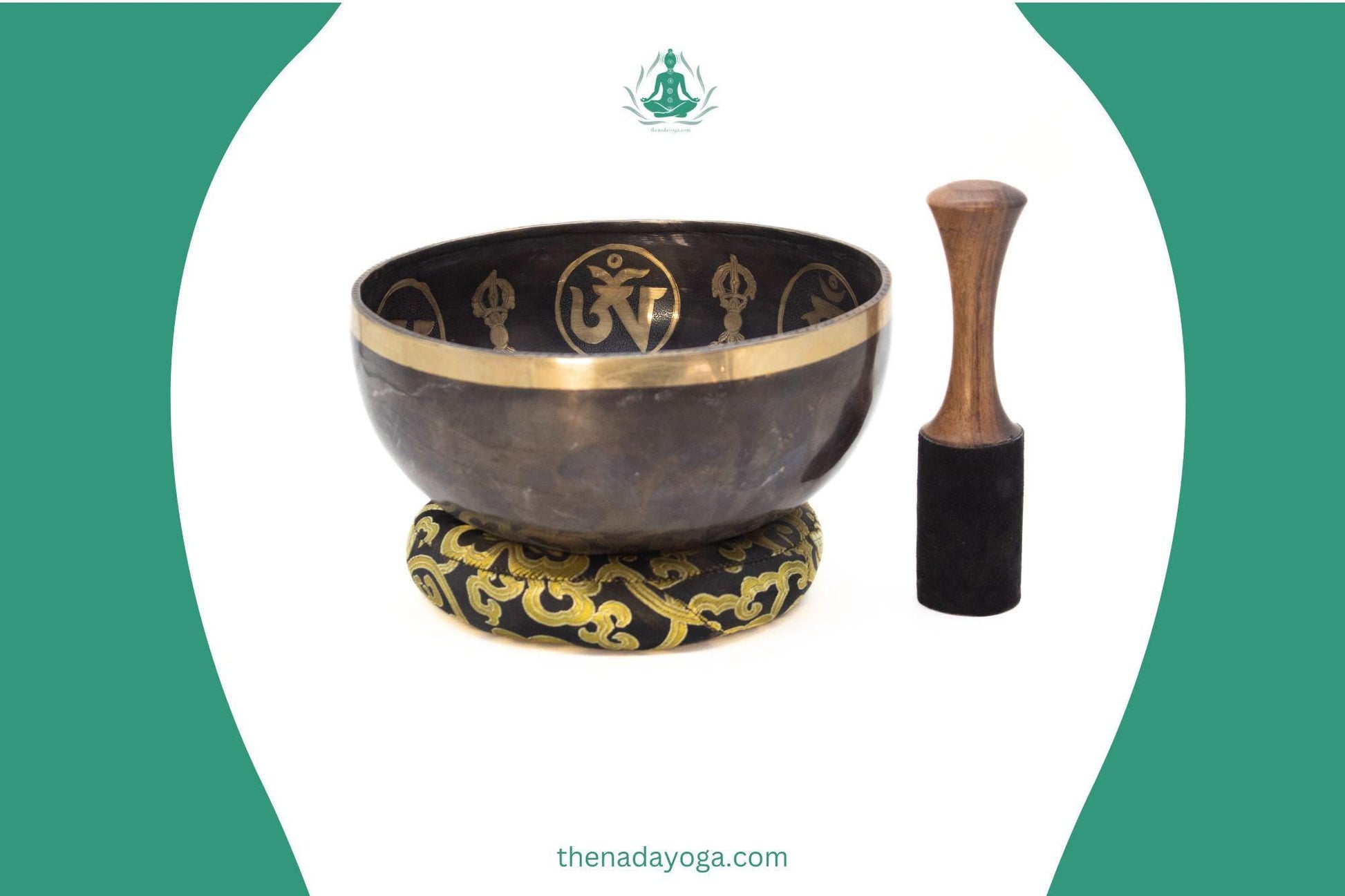 Handmade Tibetan Singing Bowl – 4 inch, Meditation & Yoga The Nada Yoga