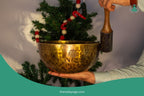 Handcrafted Full Moon Singing Bowl – Deep Resonance for Meditation, Healing, and Spiritual Practices The Nada Yoga