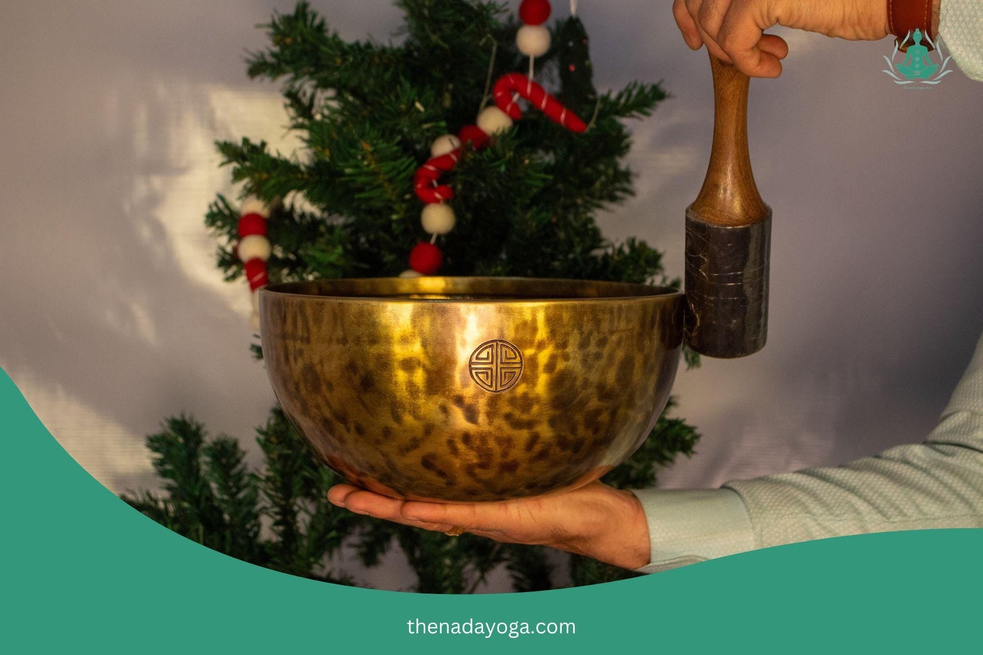 Handcrafted Full Moon Singing Bowl – Deep Resonance for Meditation, Healing, and Spiritual Practices The Nada Yoga