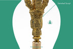 Handmade Tibetan Black Bell – 7-Metal Buddhist Ritual Bell for Meditation, Sound Healing & Ceremonies The Nada Yoga