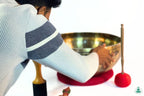 Hand-Engraved Buddha Feet Singing Bowl – Sound Healing, Kathmandu The Nada Yoga