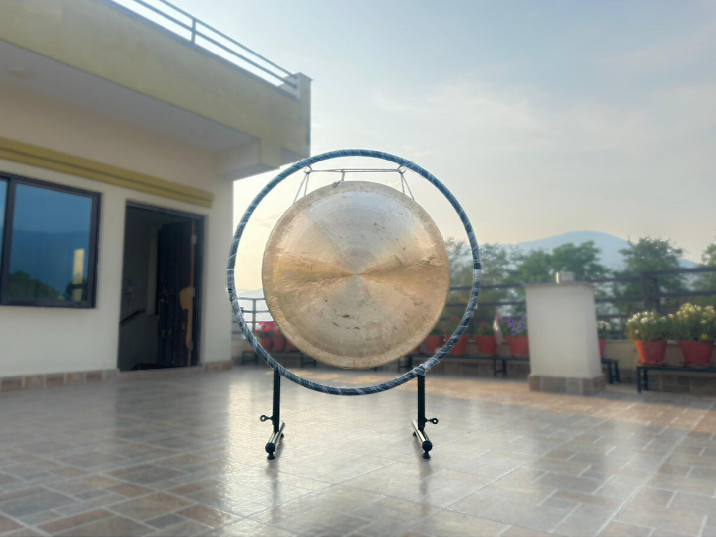 Handmade Nepalese Gong – Sound Healing Instrument for Meditation & Yoga The Nada Yoga