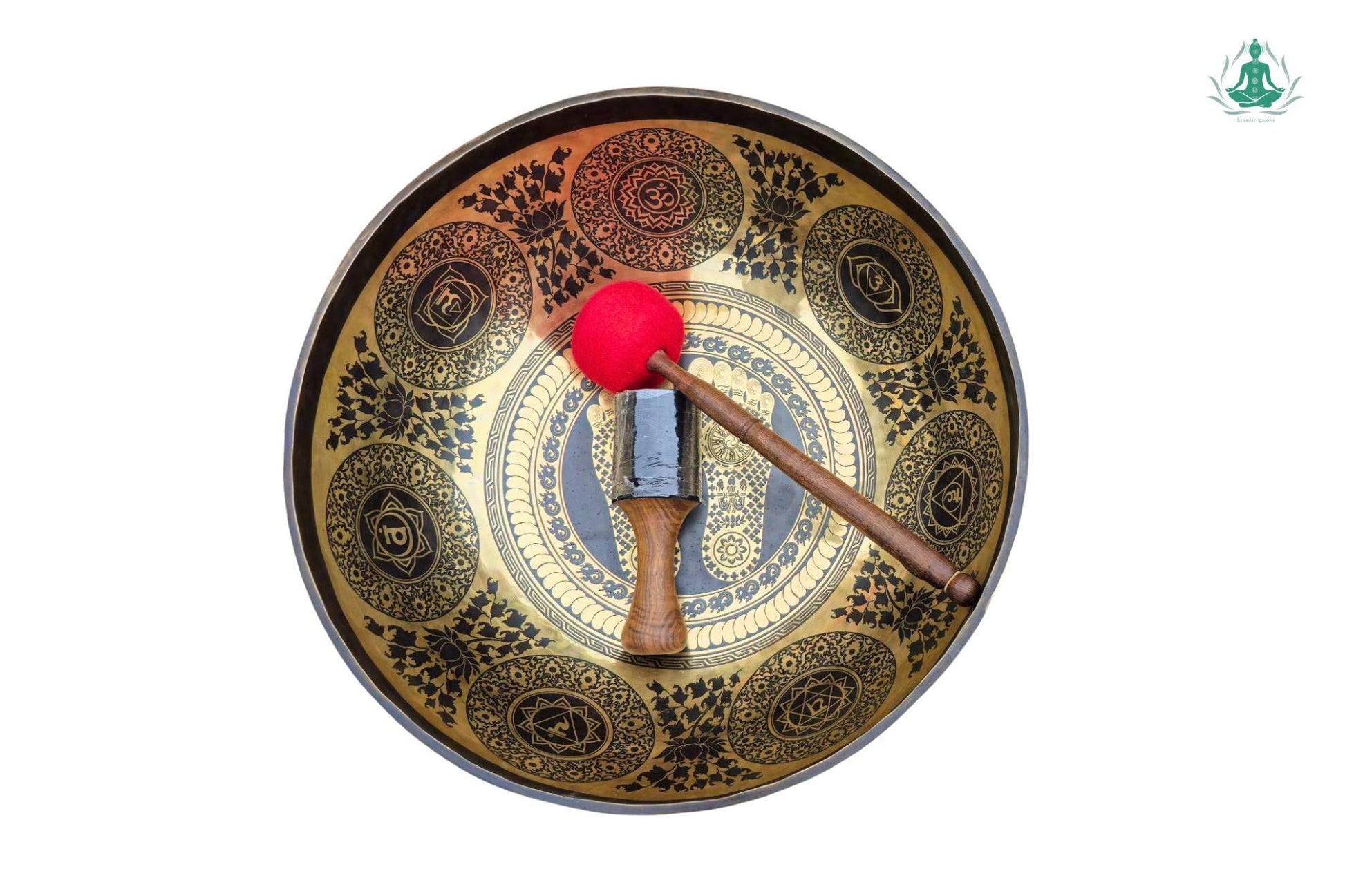 Hand-Engraved Buddha Feet Singing Bowl – Sound Healing, Kathmandu The Nada Yoga