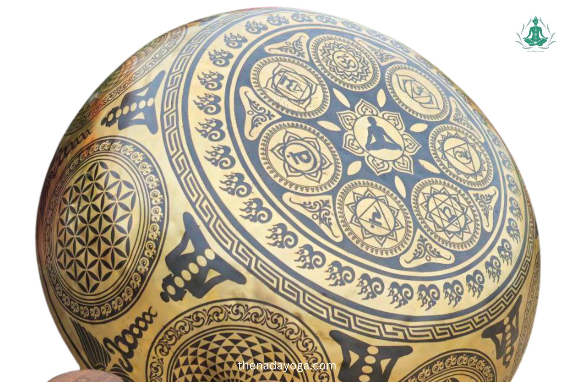 Hand-Engraved Buddha Feet Singing Bowl – Sound Healing, Kathmandu The Nada Yoga