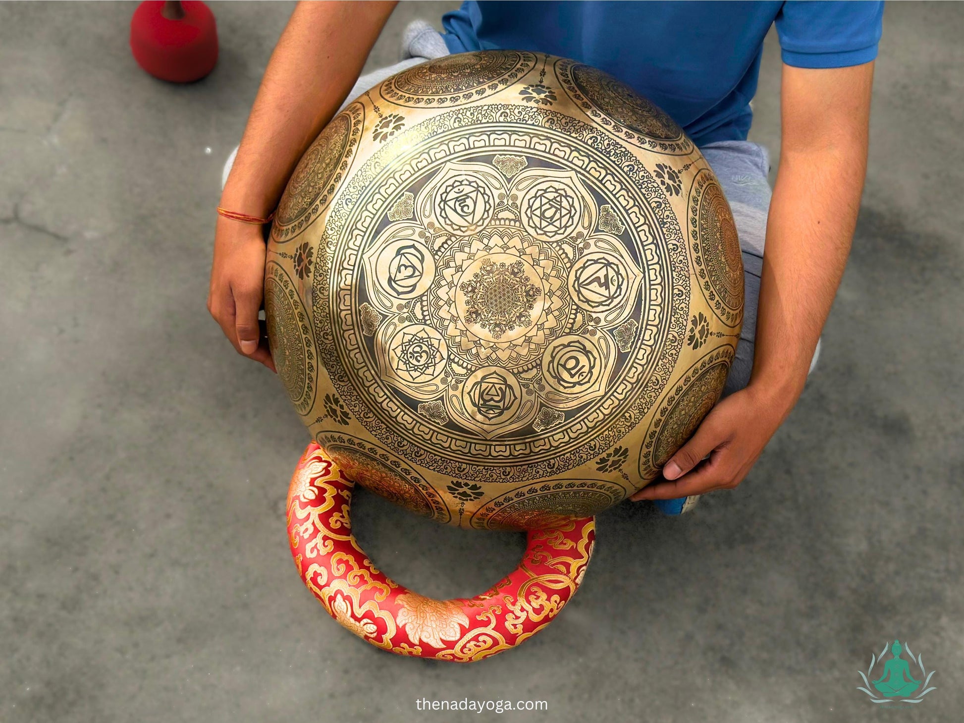 Handmade Buddha Feet Singing Bowl | 7 Metal Sound Healing, Meditation The Nada Yoga