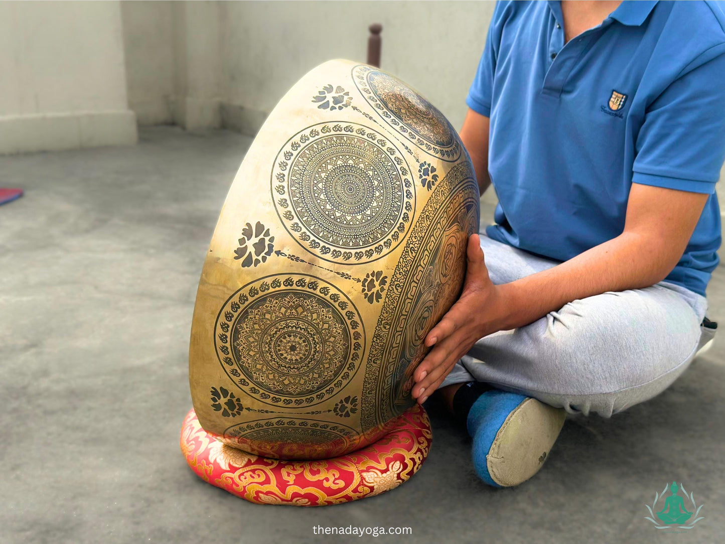 Handmade Buddha Feet Singing Bowl | 7 Metal Sound Healing, Meditation The Nada Yoga