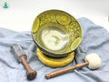12" Handmade Singing Bowl: Sacred Geometry Mandala, Sound Healing The Nada Yoga