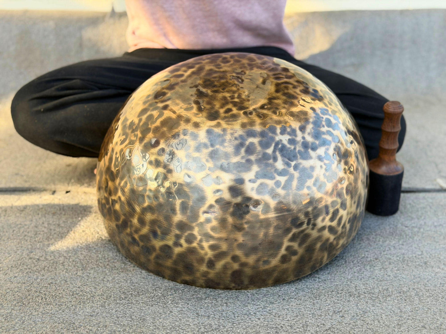 Purnima Full Moon Chakra Singing Bowl – Large Hand-Hammered Tibetan Bowl