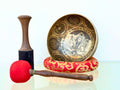 Handmade Shiva Singing Bowl – Seven Metal, Sound Healing, Trishul Design